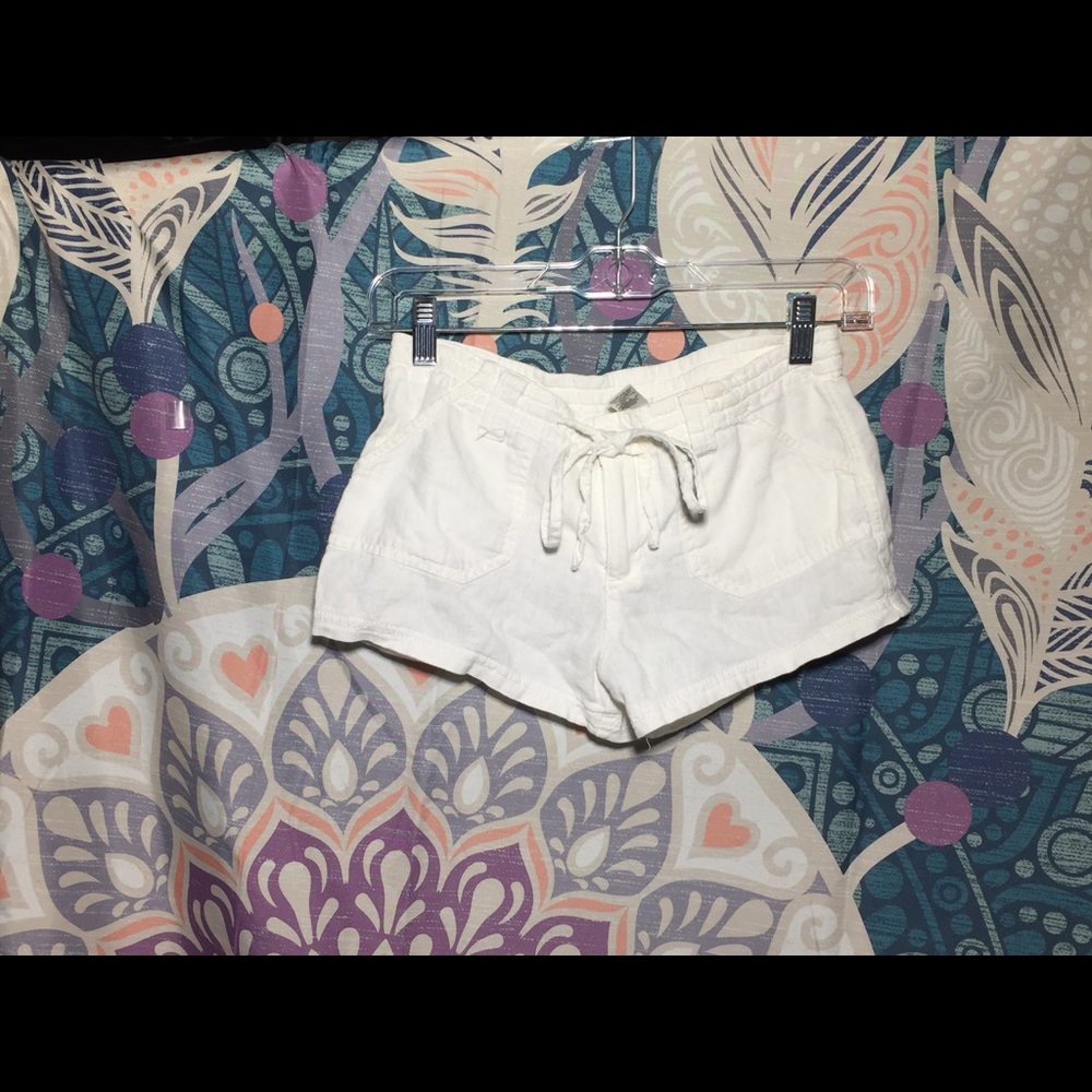 White shorts